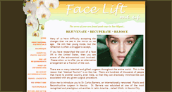 Desktop Screenshot of faceliftmeup.com